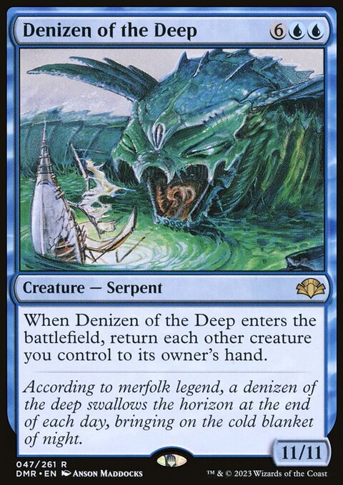 Denizen of the Deep [Dominaria Remastered]