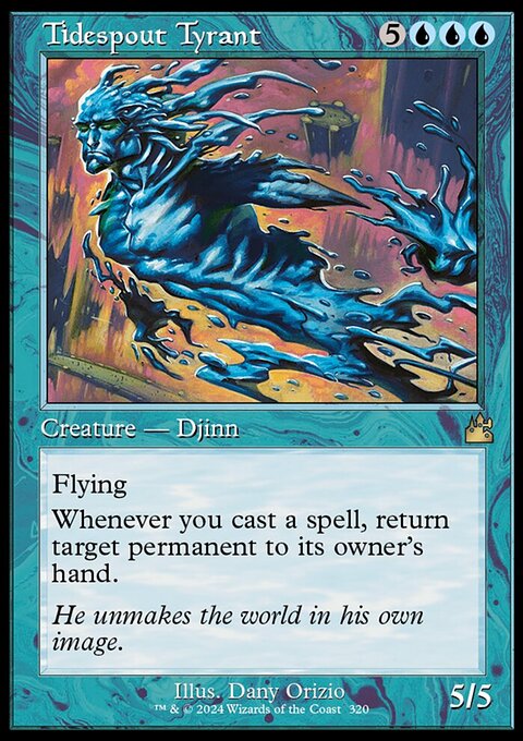 Tidespout Tyrant (Retro Frame) [Ravnica Remastered]