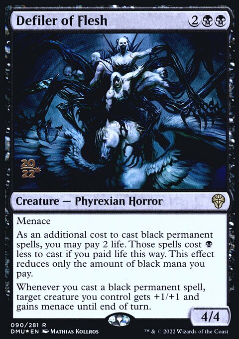 Defiler of Flesh [Dominaria United Prerelease Promos]