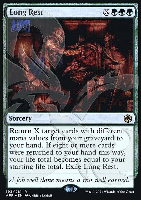 Long Rest (Ampersand Promo) [Dungeons & Dragons: Adventures in the Forgotten Realms Promos]