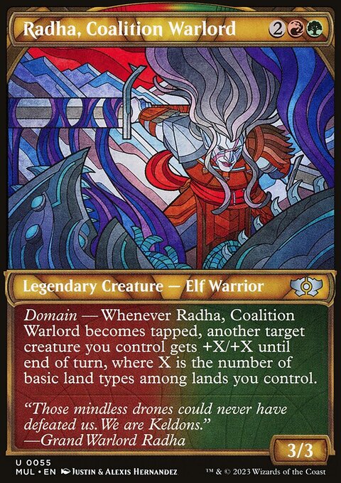 Radha, Coalition Warlord [Multiverse Legends]