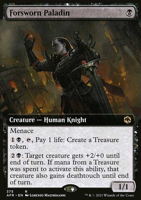 Forsworn Paladin (Extended Art) [Dungeons & Dragons: Adventures in the Forgotten Realms]