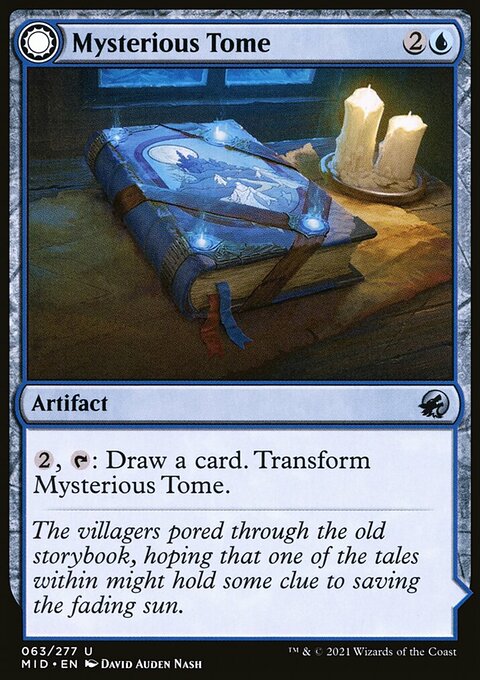 Mysterious Tome // Chilling Chronicle [Innistrad: Midnight Hunt]