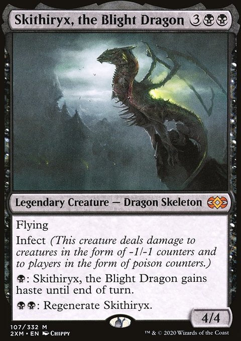 Skithiryx, the Blight Dragon [Double Masters]