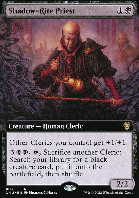Shadow-Rite Priest (Extended Art) [Dominaria United]