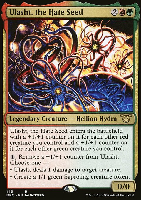 Ulasht, the Hate Seed [Kamigawa: Neon Dynasty Commander]