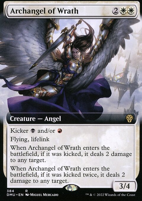 Archangel of Wrath (Extended Art) [Dominaria United]