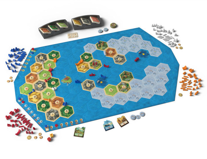 CATAN (6th Edition) - Explorers and Pirates 5-6 Player Expansion