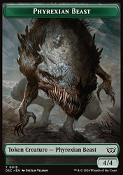 Angel // Treasure Double-Sided Token [Duskmourn: House of Horror Commander Tokens]