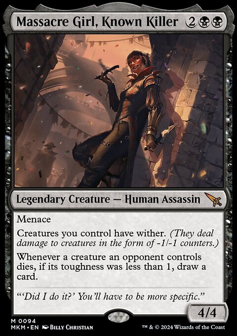 Massacre Girl, Known Killer [Murders at Karlov Manor]