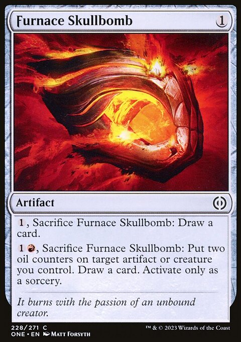Furnace Skullbomb [Phyrexia: All Will Be One]
