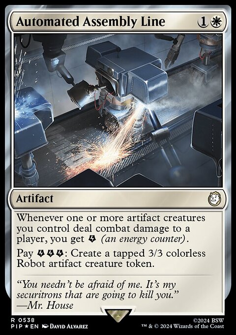 Automated Assembly Line (Surge Foil) [Fallout]