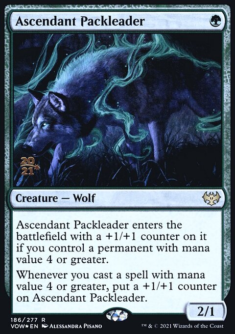 Ascendant Packleader [Innistrad: Crimson Vow Prerelease Promos]