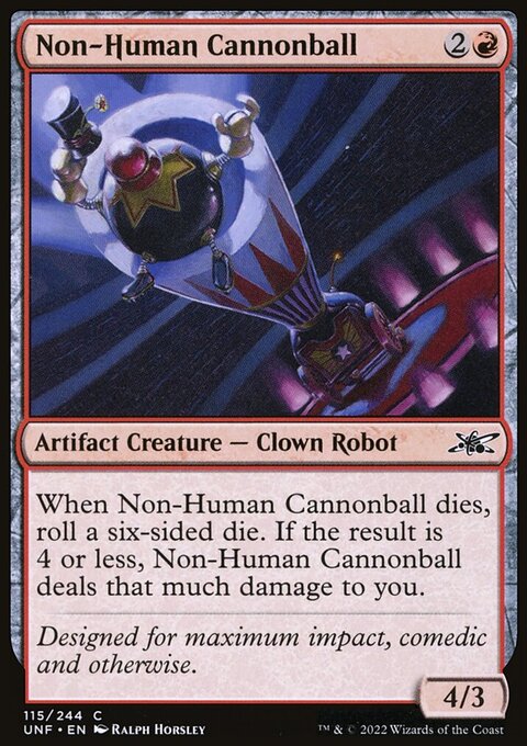Non-Human Cannonball [Unfinity]