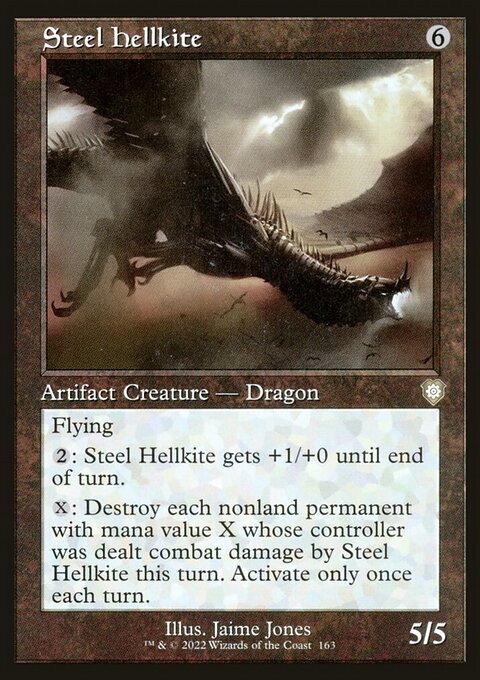 Steel Hellkite (Retro) [The Brothers' War Commander]