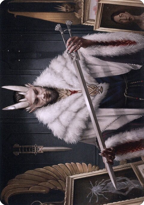 Lord Xander, the Collector Art Card (Gold-Stamped Signature) [Streets of New Capenna Art Series]