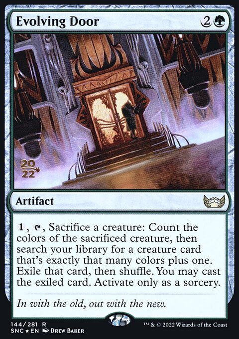 Evolving Door [Streets of New Capenna Prerelease Promos]