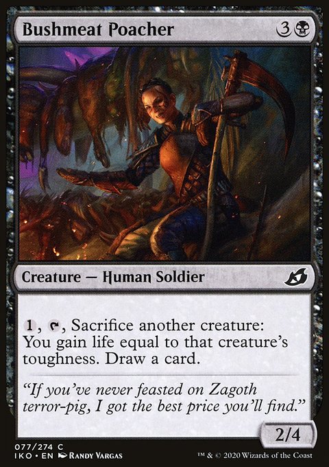 Bushmeat Poacher [Ikoria: Lair of Behemoths]