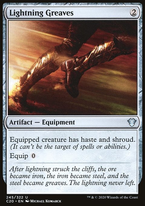 Lightning Greaves [Commander 2020]