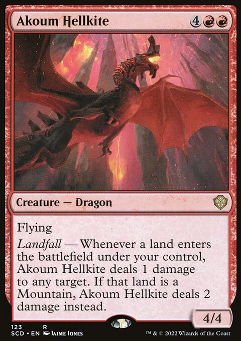 Akoum Hellkite [Starter Commander Decks]