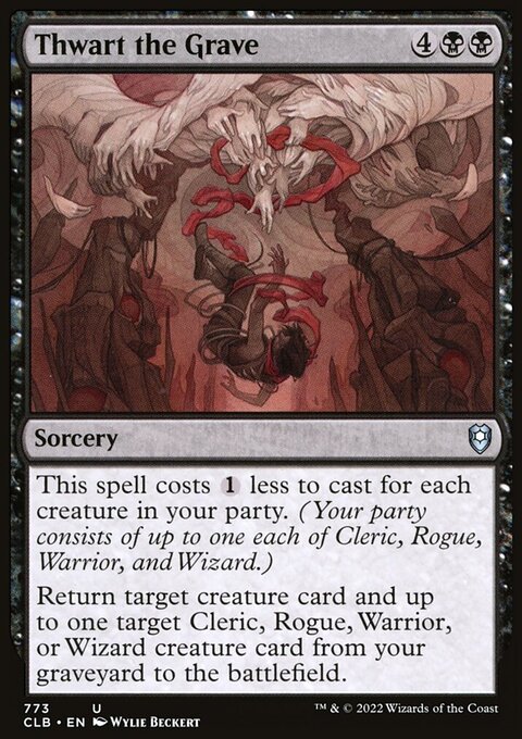 Thwart the Grave [Commander Legends: Battle for Baldur's Gate]