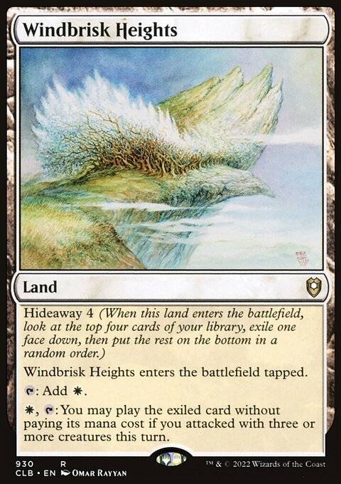Windbrisk Heights [Commander Legends: Battle for Baldur's Gate]
