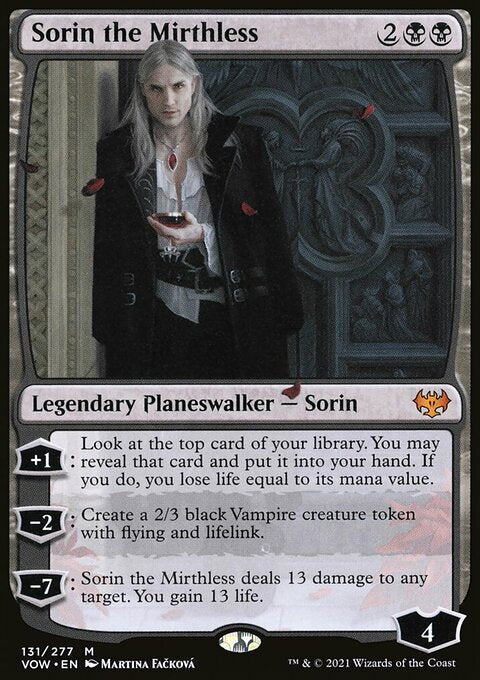 Sorin the Mirthless [Innistrad: Crimson Vow]