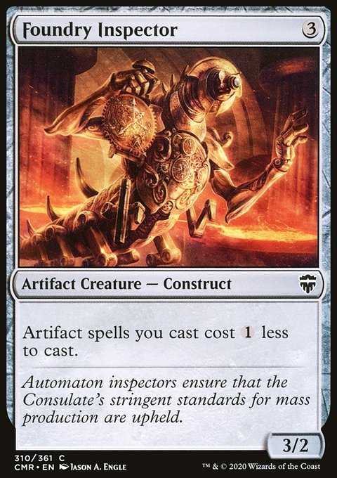 Foundry Inspector [Commander Legends]