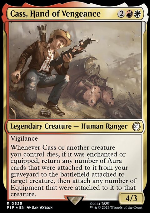 Cass, Hand of Vengeance (Surge Foil) [Fallout]