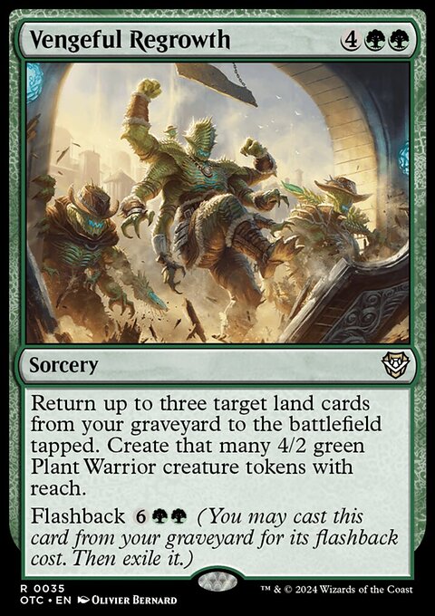 Vengeful Regrowth [Outlaws of Thunder Junction Commander]