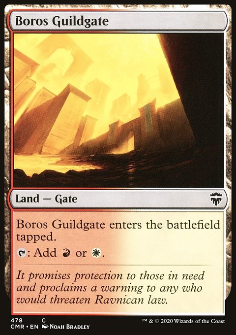 Boros Guildgate [Commander Legends]