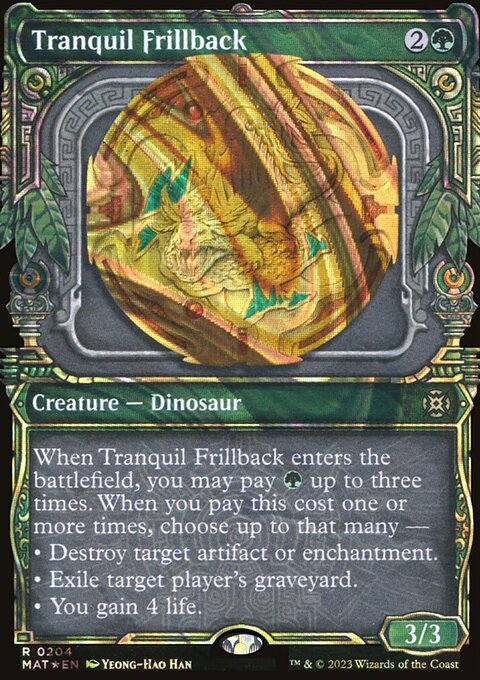 Tranquil Frillback (Showcase Halo Foil) [March of the Machine: The Aftermath]