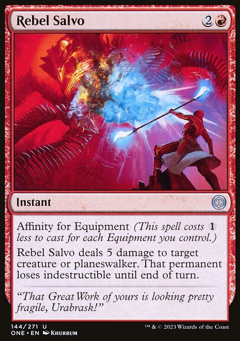 Rebel Salvo [Phyrexia: All Will Be One]