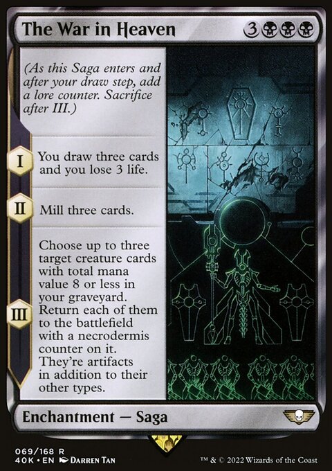 The War in Heaven (Surge Foil) [Warhammer 40,000]