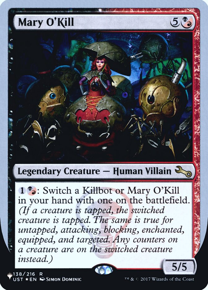 Mary O'Kill (Unfinity Foil Edition) [The List]