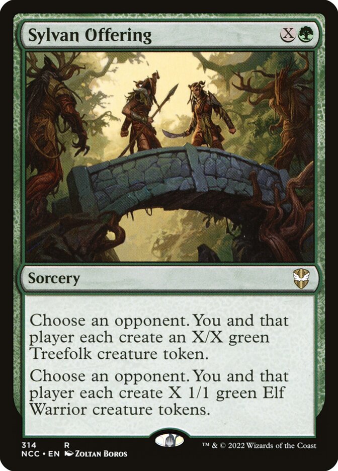 Sylvan Offering [Streets of New Capenna Commander]