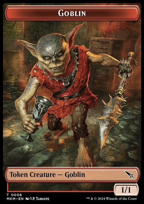 Goblin Token [Murders at Karlov Manor Tokens]