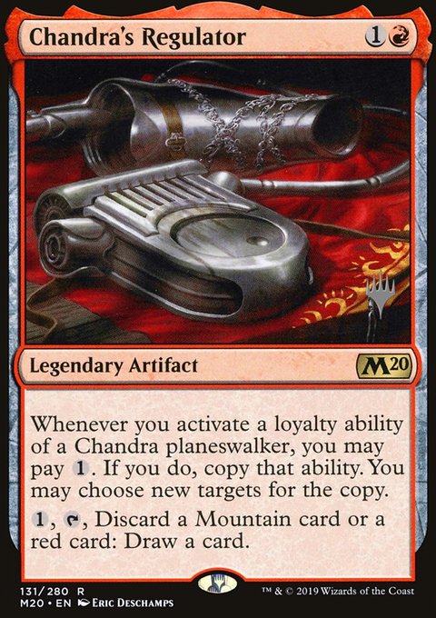 Chandra's Regulator (Promo Pack) [Core Set 2020 Promos]
