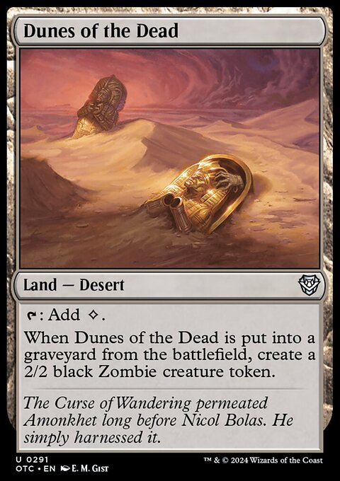 Dunes of the Dead [Outlaws of Thunder Junction Commander]