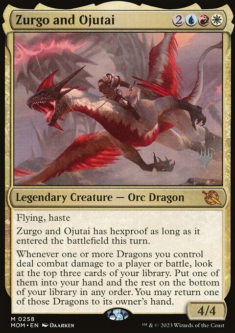 Zurgo and Ojutai (Promo Pack) [March of the Machine Promos]