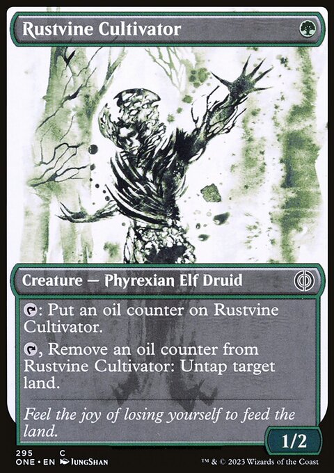 Rustvine Cultivator (Showcase Ichor) [Phyrexia: All Will Be One]