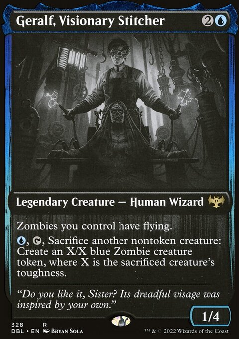 Geralf, Visionary Stitcher [Innistrad: Double Feature]