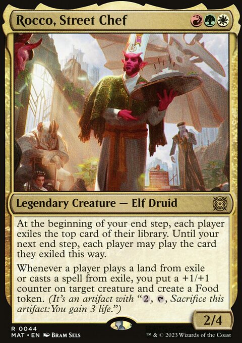 Rocco, Street Chef [March of the Machine: The Aftermath]