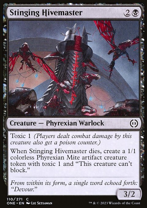 Stinging Hivemaster [Phyrexia: All Will Be One]