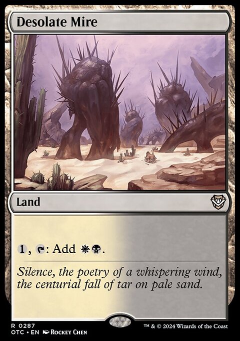 Desolate Mire [Outlaws of Thunder Junction Commander]