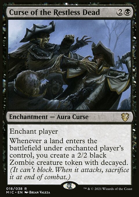 Curse of the Restless Dead [Innistrad: Midnight Hunt Commander]