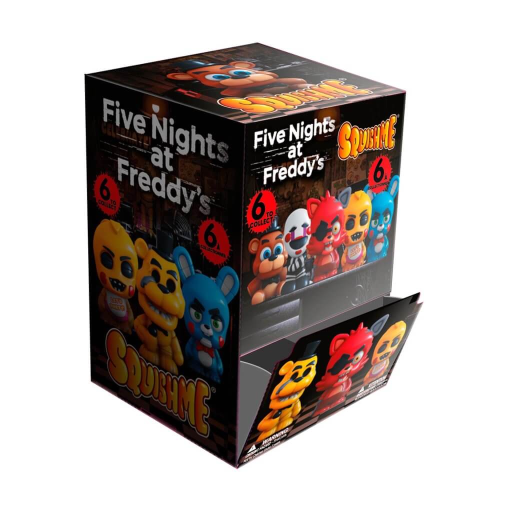 Five Nights At Freddy's 2.5 inch Squishmee Assortment