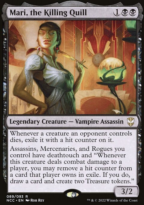 Mari, the Killing Quill [Streets of New Capenna Commander]