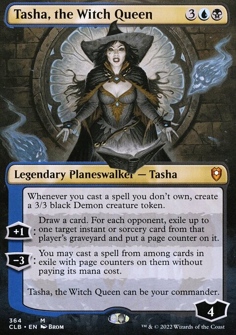 Tasha, the Witch Queen (Borderless) [Commander Legends: Battle for Baldur's Gate]