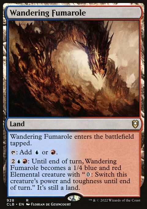 Wandering Fumarole [Commander Legends: Battle for Baldur's Gate]